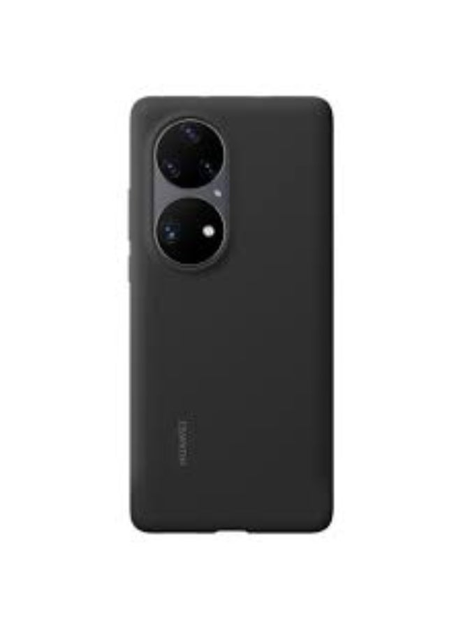 Protective Cover For  Huawei P50 Pro Plus , Slim Fit Soft Back TPU Case Flexible Silicone Cover Compatible For Huawei P50 Pro Plus - Black